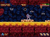 Super Turrican, capture d'écran